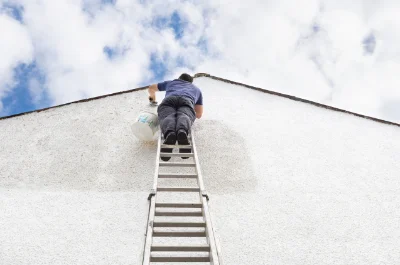 Peinture extérieure à Charraix — façades et ravalement